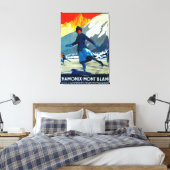 Chamonix-Mont Blanc  posterEuropa Canvas Afdruk (Insitu (Slaapkamer))