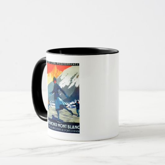 Chamonix-Mont Blanc posterEuropa Mok (Voorkant links)