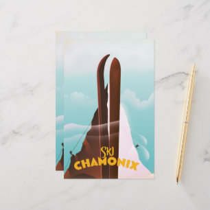 Chamonix-Mont-Blanc skiposter