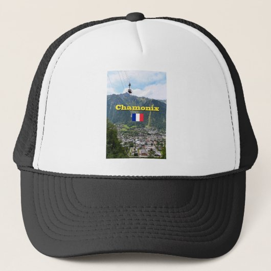 Chamonix - Mont Blanc Trucker Pet (Voorkant)