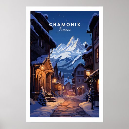 Chamonix Poster 1 (Voorkant)
