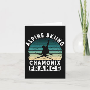 Chamonix Ski Resort France Alpine Skiën Frans Al Kaart