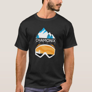 Chamonix swea Frankrijk ski snowboard kleding Swea T-shirt