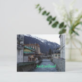 Chamonix Village Briefkaart (Staand voorkant)