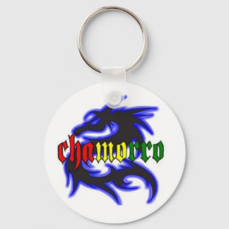 Chamorro dragon sleutelketen sleutelhanger