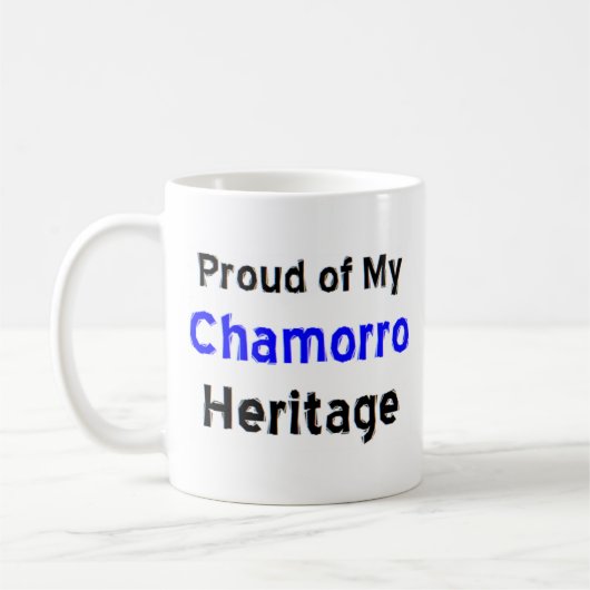 chamorro héritage tasse de café (Gauche)