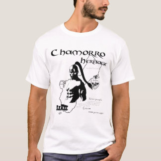 Chamorro Spirit bw T-shirt