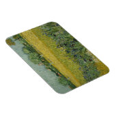 Champ avec fleurs près d'Arles Premium Magnet (Côté Droit)