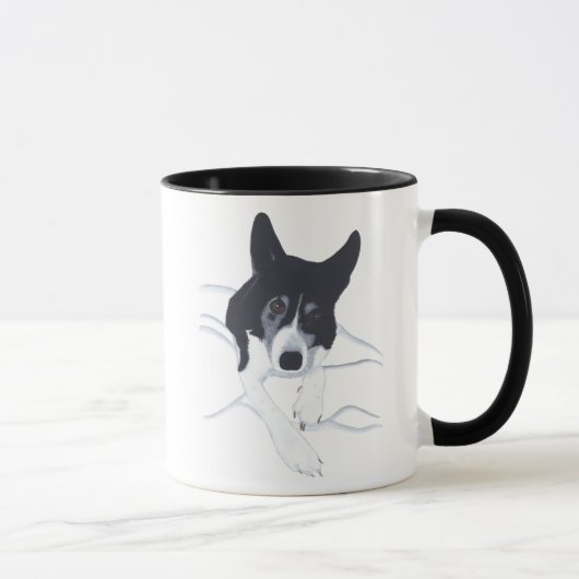 Champ Border Collie Amoureux des chiens Mugs (Droite)