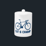 Champ CAT 6<br><div class="desc">You race your bike. You race with the CAT 6 crowd. They're relentless, they're cutthroat. They pass you on the bike trail in their jeans, they pip you to the coffee shop But the world that you're the CAT 6 Champ !</div>