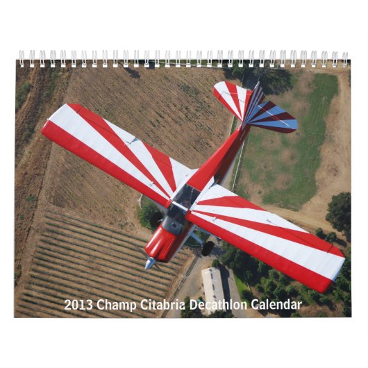 Champ Citabria Decathlon Calendar 2013 Kalender (Hoes)