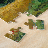 Champ de blé avec puzzle Cyprès (Côté)