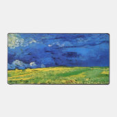 Champ de blé sous un ciel nuageux par Vincent van  (Recto)