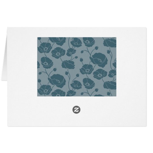 Champ de bleus de Poppies (Dos Horizontal)