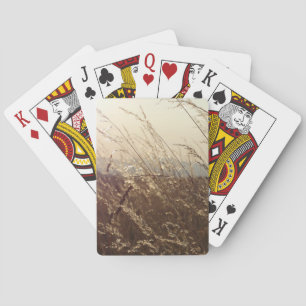 Champ de cartes de jeu Gold