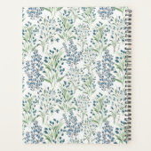 Champ de fleurs bleues (Dos)