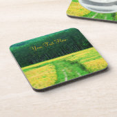 Champ De Fleurs Dessous de verre D'Art Naturel (Côté gauche)