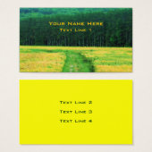 Champ De Fleurs L'Art De La Nature (Devant & derrière)