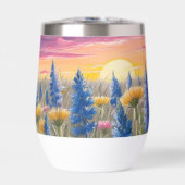 Champ de Fleurs sauvages au coucher du soleil (Avant)