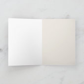 Champ de fleurs sauvages Carte blanche (Intérieur)