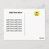 Champ de football - carte postale (Dos)