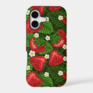 champ de fraises