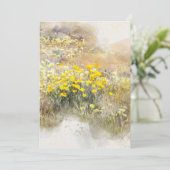 Champ de la carte des pavots (Debout devant)