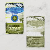 Champ de la CHROMATOGRAPHIE GAZEUSE | de carte de (Devant / Derrière)