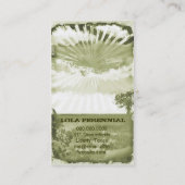 Champ de la CHROMATOGRAPHIE GAZEUSE | de carte de (Dos)