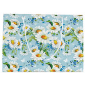 Champ de marguerites Sac cadeau (Dos)