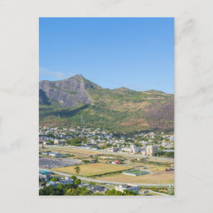 Champ de Mars in Port Louis, de hoofdstad van Maur Briefkaart