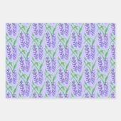 Champ de papier d'enveloppement de lavande ensembl (Devant 3)