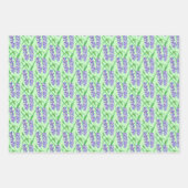 Champ de papier d'enveloppement de lavande ensembl (Devant 2)