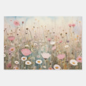 Champ de papier d'enveloppement Fleur sauvage ense (Devant)