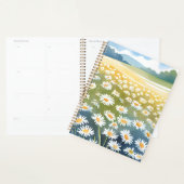 Champ de pâquerettes | Peinture florale de prairie (Devant avec enveloppe)