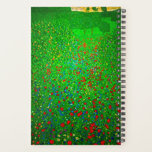 Champ de pavot Gustav Klimt (Dos)