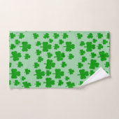 Champ de serviettes de bain Shamrocks (Serviette à main)