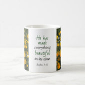 Champ de tasse de vers de bible de pavots (Centre)