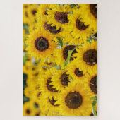 Champ de tournesol Design Jigsaw Puzzle (Vertical)