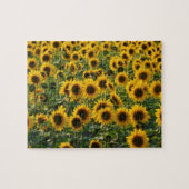 Champ de tournesol Puzzle (Horizontal)