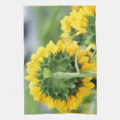 Champ de tournesol Serviette de cuisine (Vertical)