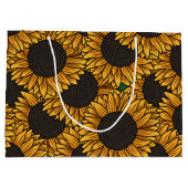 Champ de Tournesols Grand Sac (Dos)