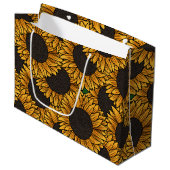 Champ de Tournesols Grand Sac (Devant Angle)