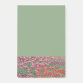 Champ De Tulipes Notes Post-it (Devant)