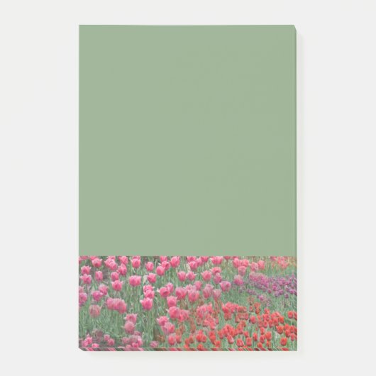 Champ De Tulipes Notes Post-it (Devant)