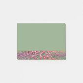 Champ De Tulipes Notes Post-it (Devant)