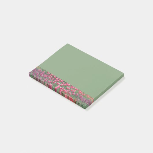 Champ De Tulipes Notes Post-it (Incliné)