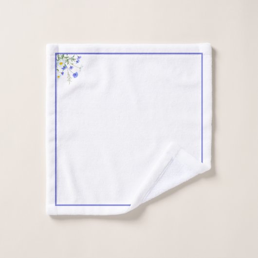 Champ des marguerites (Gant de toilette)