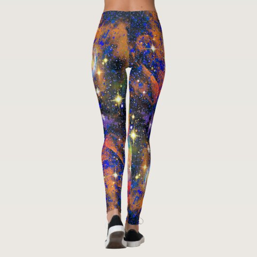 Champ d'étoile brillant partout sur les Leggings d (Dos)