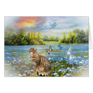 Champ du Bengale des fleurs